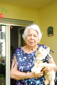 Tante Hilde and dog