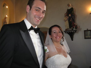 Ulli at her wedding